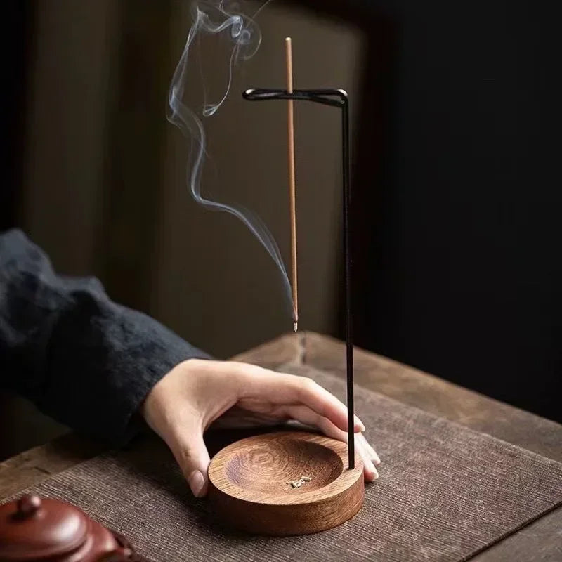 Solid Wood Incense Burner Tray